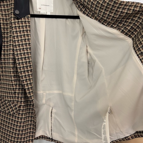 Anthropologie Menswear Fabric Mix Blazer - Picture 4 of 7